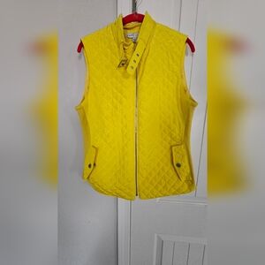 Slightly Worn Yellow Vest
